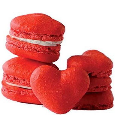 Covoras Silicon Coacere Macarons Inima 30 x 40 x H 0.15 cm [2]