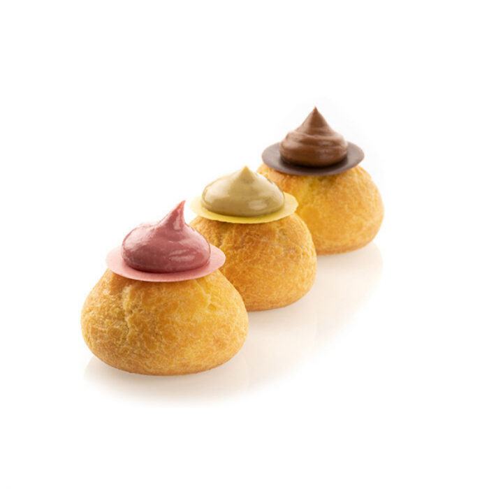 Covoras Silicon microforat Coacere Choux Doua Fete Ø 2 - Ø 7 cm, 58.3 x 38.4 cm [2]