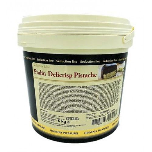 Crema Crocanta cu Fistic, Pralin Delicrisp Pistacchio, IRCA, 5Kg [1]