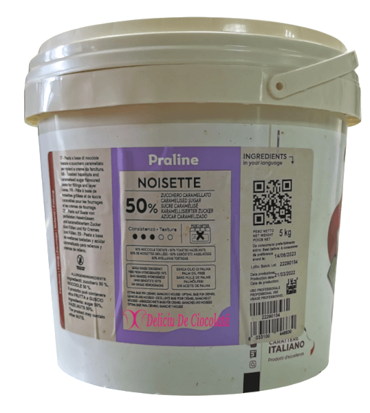 Pasta de Alune de Padure 50%, Praline Noisette, IRCA, 5 Kg [1]