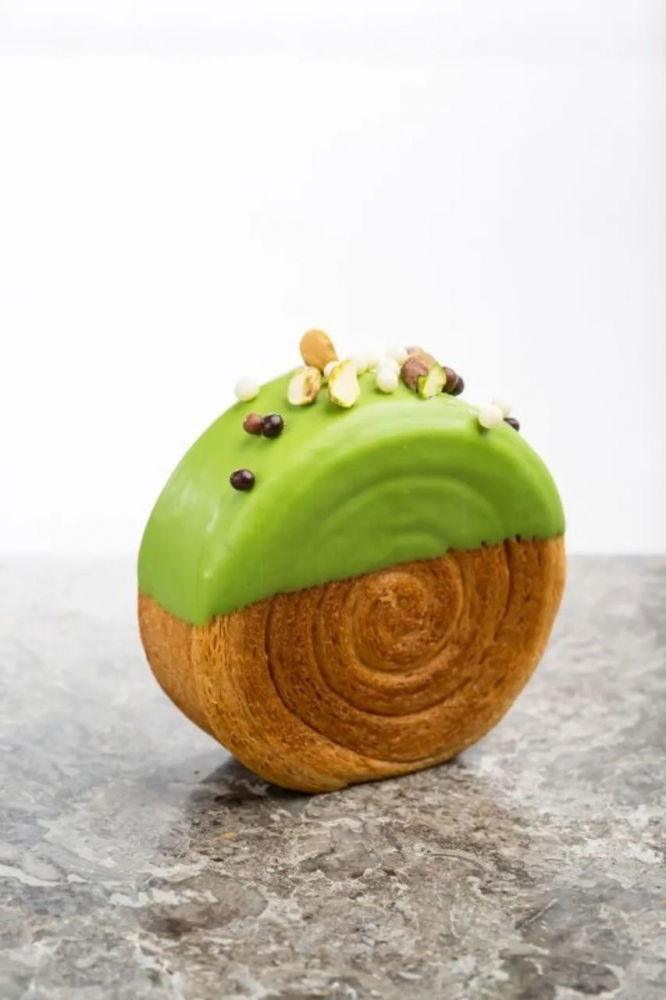 Crema de Fistic Termostabila 15%, Puratos, 5 Kg [2]