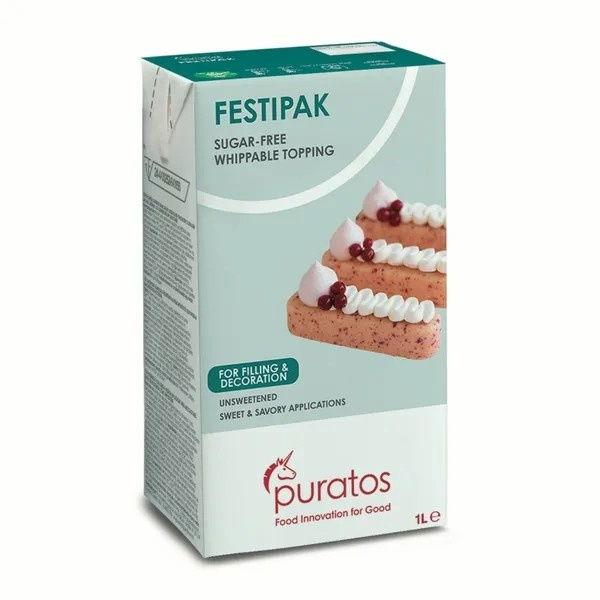 Crema Vegetala Festipak 26% Grasime Puratos, 1 L [1]