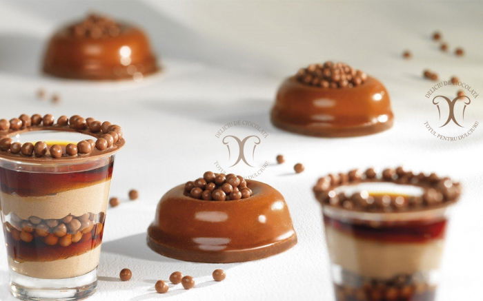 Decoratiuni Crispearls, Perle Crocante din Ciocolată cu Lapte [3]