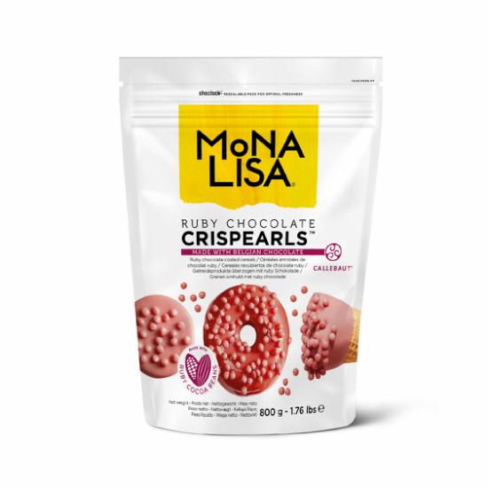 Decoratiuni Crispearls, Perle de Ciocolata Ruby 800 g [1]