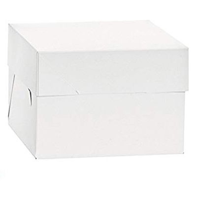 Cutie Patrata Desert / Tort, Carton Alb, 30.5 x 30.5 x H 30 cm [1]