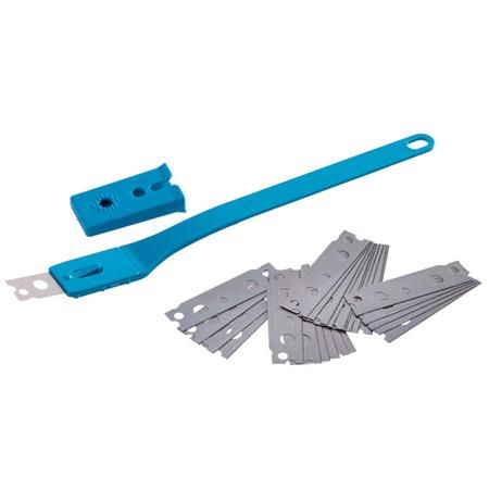 Cutter Crestare Paine cu Lama Fixa Neteda L 1.5 cm si 25 Lame Rezerva [1]