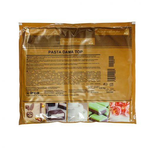 DAMA TOP Pasta de Zahar Alba, Acoperire, Decoruri si Flori, 2.5 kg, IRCA [3]