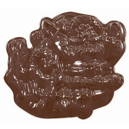 Decor Craciun 5 modele - Matrita Plastic Ciocolata [3]