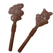 Decor cu tija Pisicute si Catelusi - Matrita Plastic Ciocolata [1]