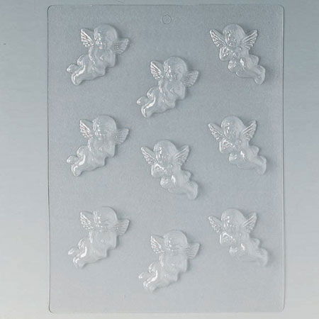 Decor Cupidon Ø 5.7 cm - Matrita Plastic Ciocolata [2]