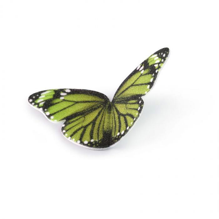Decor din vafa - Fluturi 8 modele Ø 6 cm - 240 buc [6]
