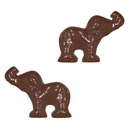 Decor Elefant 3D- Matrita Plastic Ciocolata [1]