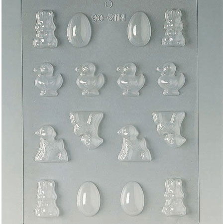 Decor Paste 4 modele - Matrita Plastic Ciocolata [2]