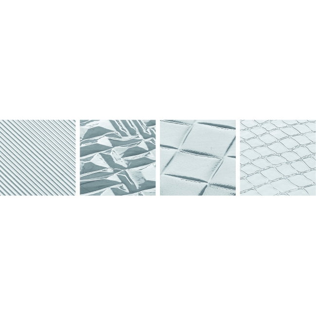 Decor Relief Ciocolata, Praline - Set 32 Folii Plastic 40x25 cm, 4 modele [2]