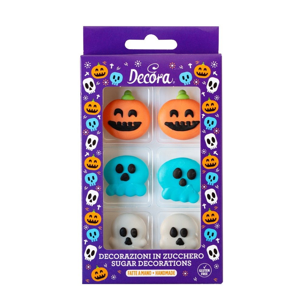 Decor Zahar - Dovlecel si Fantoma Ø 3.3 - 3.8 cm, 3 modele, 6 buc [1]