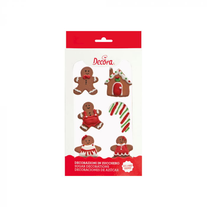 Decor Zahar - Figurine Craciun Ø 3 si 4 cm, 6 modele, 6 buc [1]