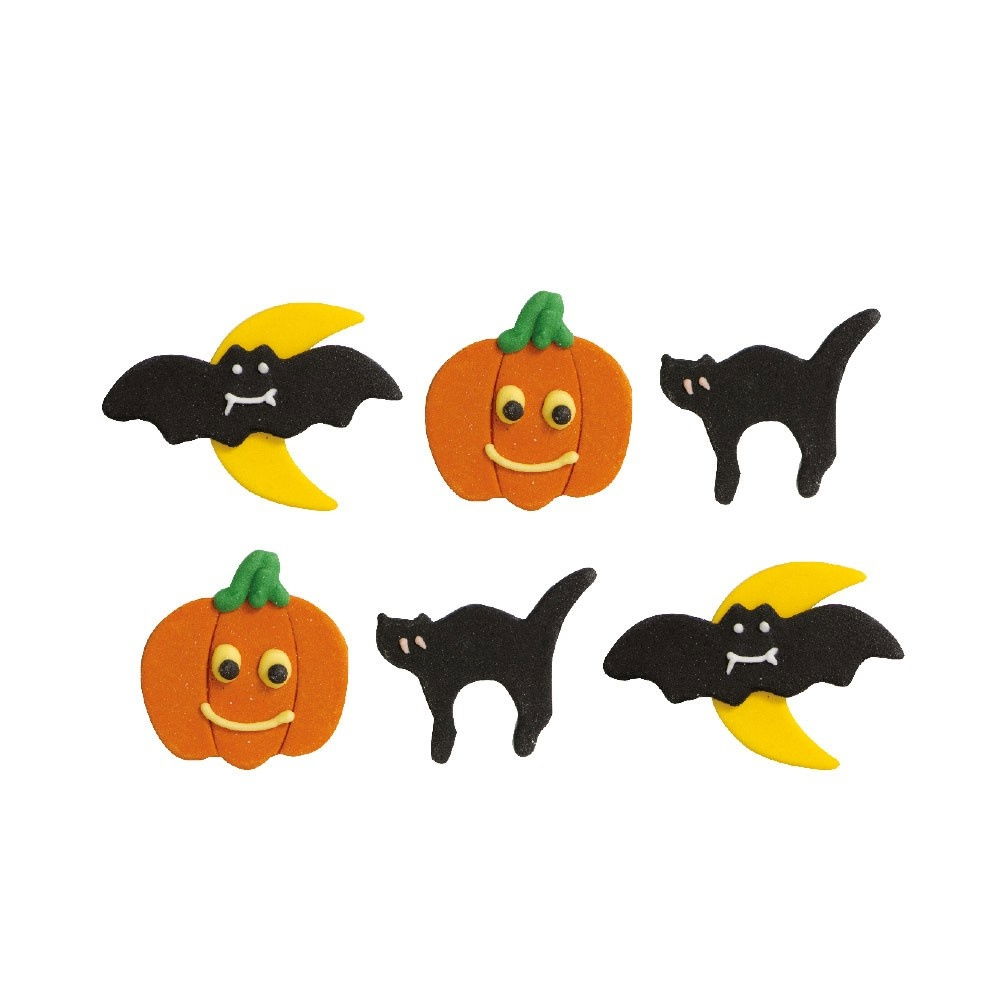 Decor Zahar - Figurine Halloween Ø 3 cm, 3 modele, 6 buc [3]