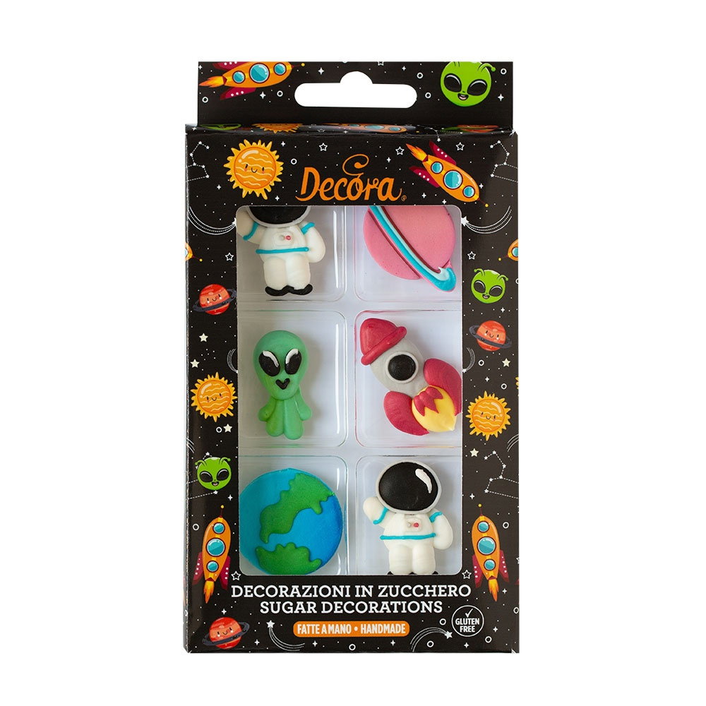 Decor Zahar - Univers Ø 2.6 -5 cm, 5 modele, 6 buc [1]