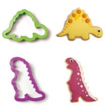 Dinozauri - Decupatoare Plastic Ø 9 si 10 x H 2.2 cm, Set 2 Buc [1]