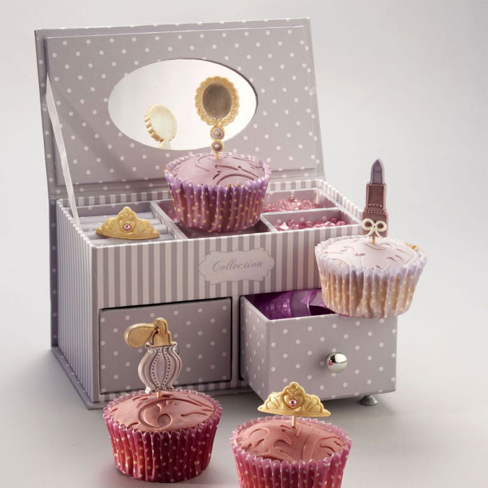 Party Fashion - Decupatoare Plastic cu Extractor Ø 3.3 - 5 cm, Set 4 Buc [7]