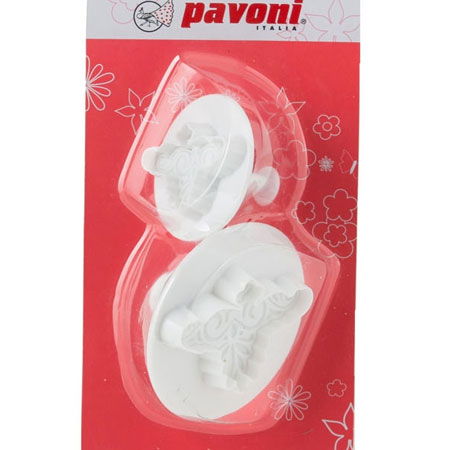 Dantele sau Decor Ø 5 si 7 cm - Decupatoare Plastic cu Extractor, Set 2 Buc [3]