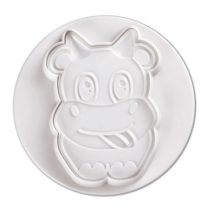 Funny Animals - Decupatoare Plastic cu Extractor Ø 8 cm, Set 4 Buc [2]