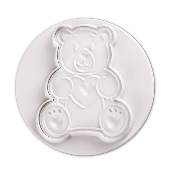 Funny Animals - Decupatoare Plastic cu Extractor Ø 8 cm, Set 4 Buc [5]