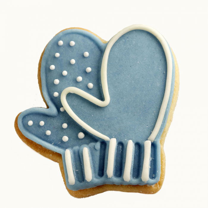 Biscuiti sau Decoruri Iarna, Craciun - Decupatoare Plastic cu Extractor Ø 5.5 cm, Set 4 Buc [10]