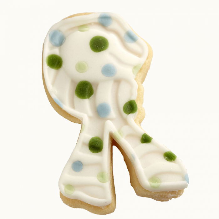 Biscuiti sau Decoruri Iarna, Craciun - Decupatoare Plastic cu Extractor Ø 5.5 cm, Set 4 Buc [8]