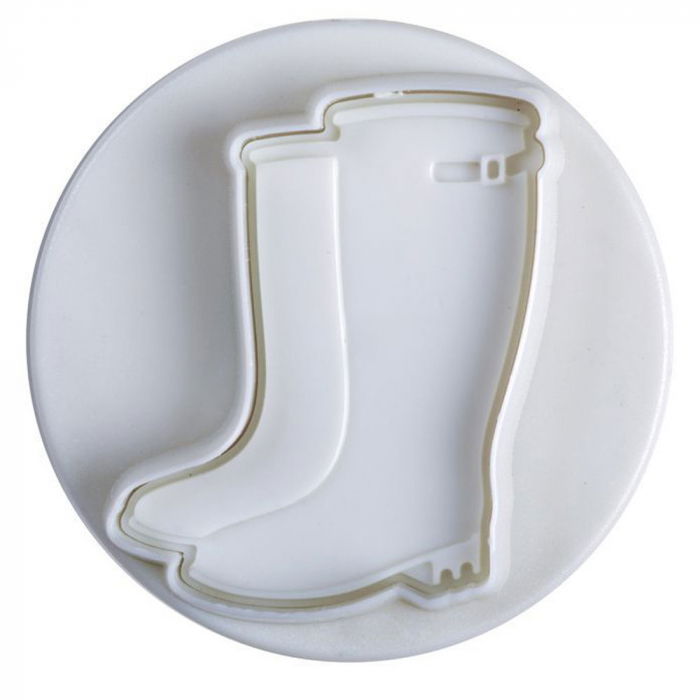 Biscuiti sau Decoruri Iarna, Craciun - Decupatoare Plastic cu Extractor Ø 5.5 cm, Set 4 Buc [3]