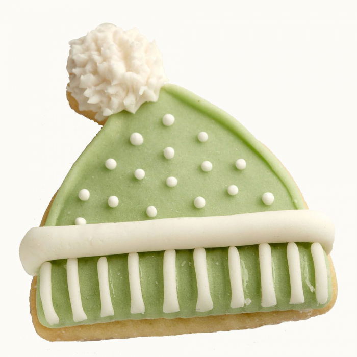 Biscuiti sau Decoruri Iarna, Craciun - Decupatoare Plastic cu Extractor Ø 5.5 cm, Set 4 Buc [6]