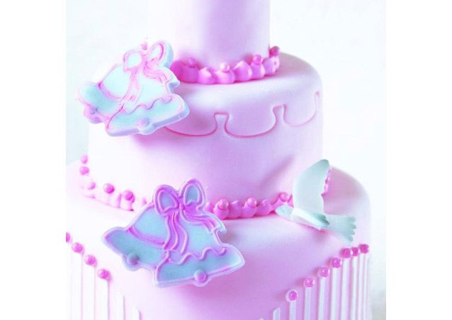 Porumbel si Clopotel - Decupatoare Plastic cu Extractor Ø 5.7 si 6.2 cm, Set 2 Buc [4]