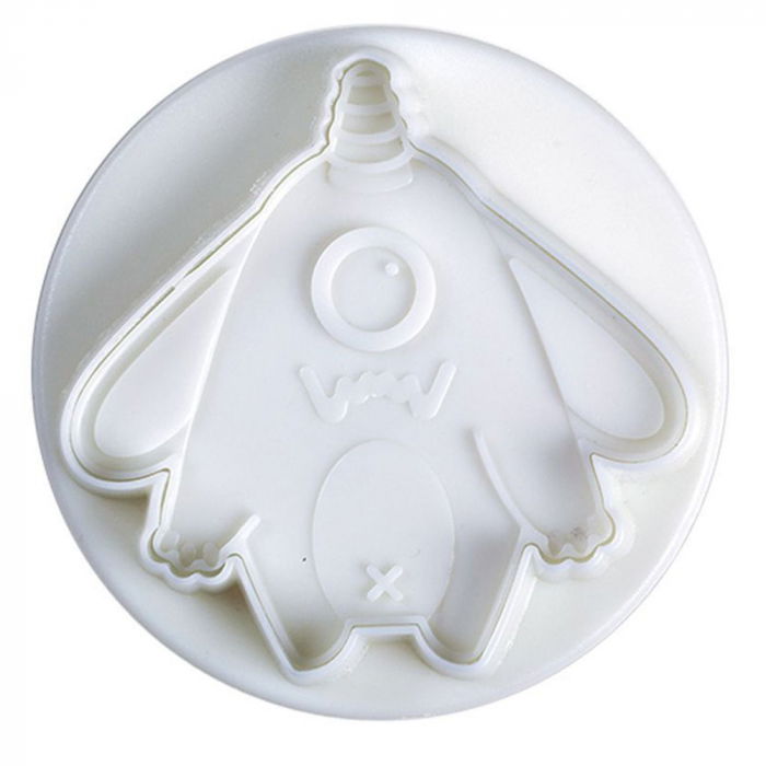 Spatiul Cosmic - Decupatoare Plastic cu Extractor Ø 6 cm, Set 4 Buc [3]