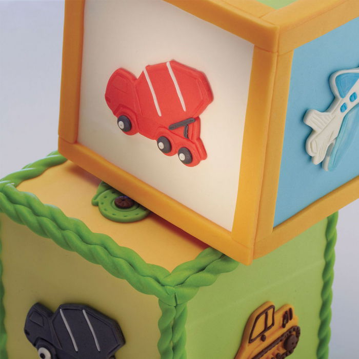 Masini - Decupatoare Plastic cu Extractor Ø 6 cm, Set 4 Buc [6]