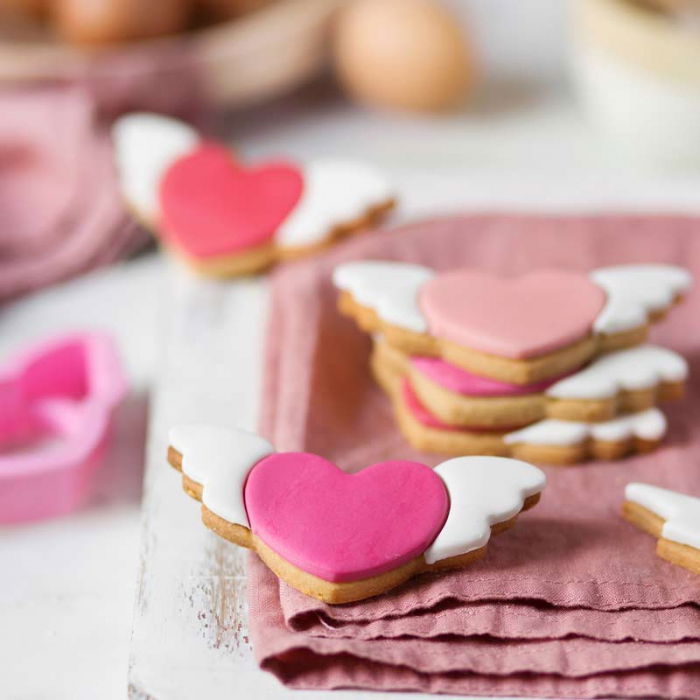 Decupatoare Love Plastic, Ø 10 si 12 x H 2.2 cm, Set 2 Buc  [2]