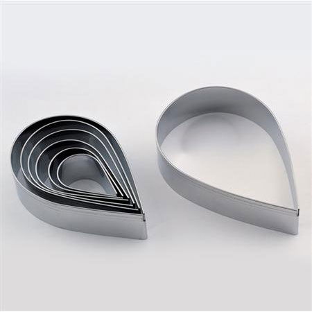 Picatura - Decupatoare Inox Ø 3.5 - 9 x H 2 cm, Cutie 7 Buc [1]