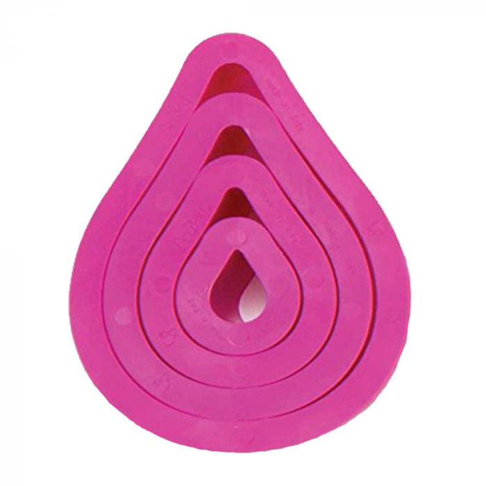 Picatura - Decupatoare Plastic Ø 1.5 - 8 x H 2.2 cm, Set 4 Buc [1]