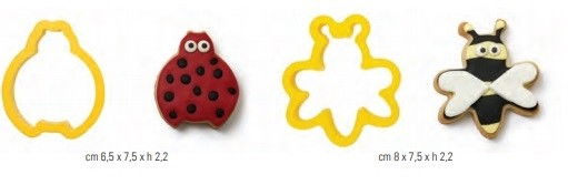 Gargarita si Albina - Decupatoare Plastic Ø 7.5 si 8 x H 2.2 cm, Set 2 Buc [2]