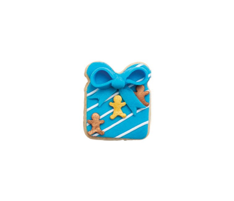 Decupatoare Plastic Craciun - Cadou, Ø 3 x H 2.2 cm [2]