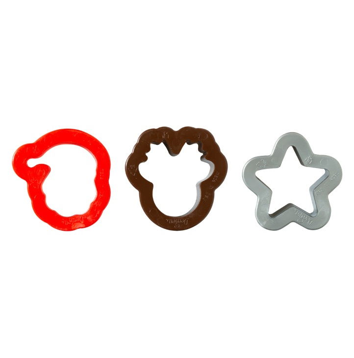 Decupatoare Plastic Craciun - Ren, Ø 3.5 x H 2.2 cm [3]