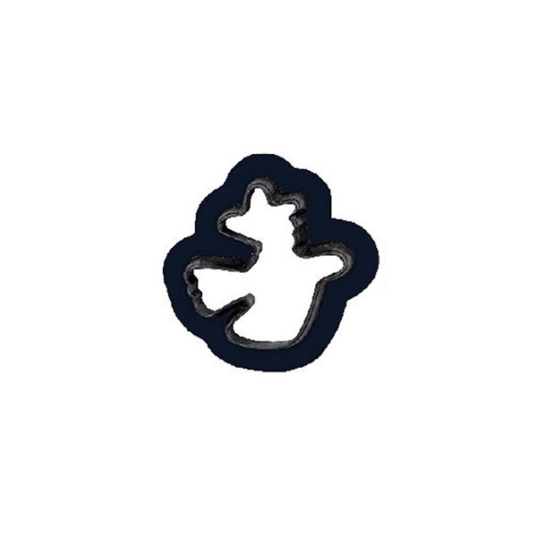 Decupatoare Plastic Halloween - Vrajitoare, Ø 4 x H 2.2 cm [1]