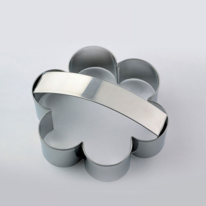 Floare 5 Petale - Decupator Inox cu Maner, Ø 9 x H 2 cm [1]