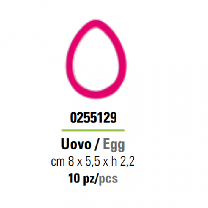 Decupator Plastic Ou 8 x 5.5 x H 2.2 cm [1]