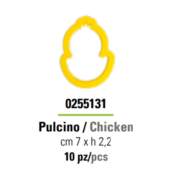 Decupator Plastic Puisor in Ou 7 x 5.5 x H 2.2 cm [2]