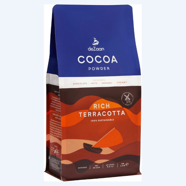 DeZaan Cacao pudra, 20-22% unt de cacao, Rich Terracotta 1 Kg [1]