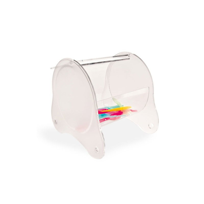 Dispenser Lingurite, Plexiglas Transparent, 24.5 x 19.5 x H 22 cm [1]