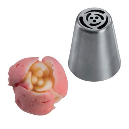 Dui Rusesc Inox Floare de Cires, Varf Ø 2.5 cm, Ø 3.7 x H 4.2 cm [1]