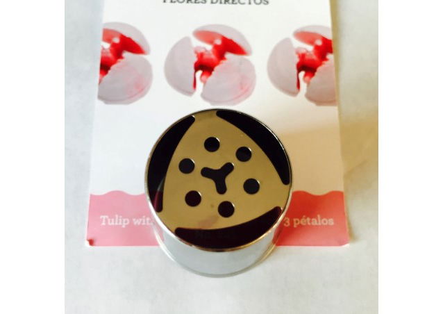 Dui / Sprit Rusesc Floare - Lalea, Orhidee Ø25 mm [2]