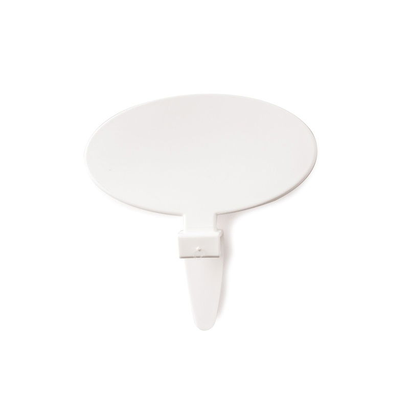 Etichete Pret/Arome Personalizabile Material Plastic Alb, 11.3 x 6.3 x H 12 cm, Set 30 buc [1]