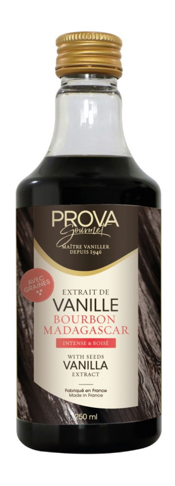 Extract Vanilie Planifolia Bourbon Madagascar cu seminte Prova Gourmet, 250 ml [1]